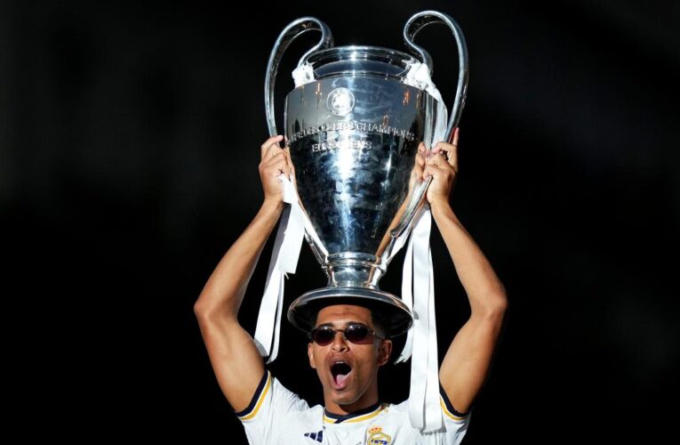 Jude Bellingham wins UEFA Champions League 2023/24 young player of the season award