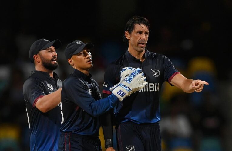 NAM vs SCO Live score, T20 World Cup 2024: Namibia loses wicket in first over vs Scotland