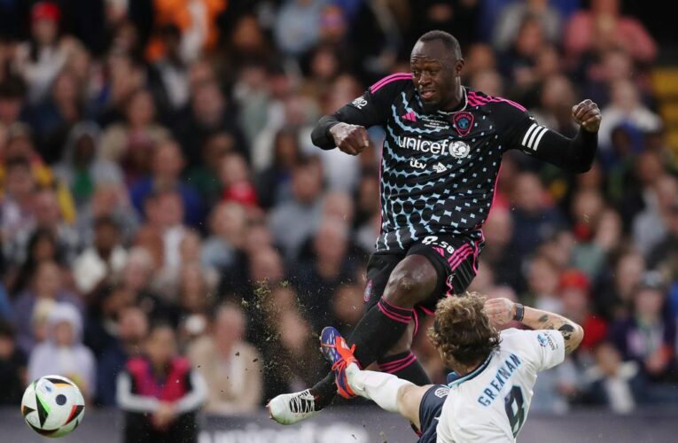 Usain Bolt ruptures Achilles in charity football match