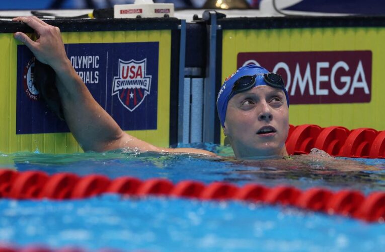 Ledecky continues domination of 1,500m freestyle at USA Olympic trials