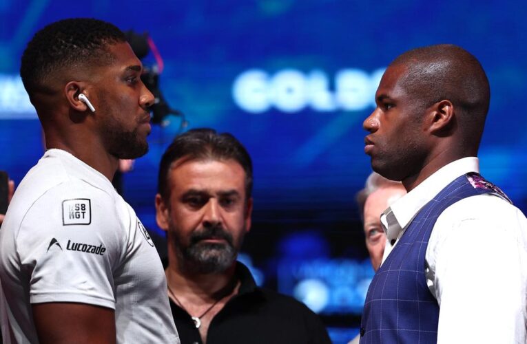 Anthony Joshua to fight Daniel Dubois at Wembley for Usyk’s vacated IBF heavyweight belt