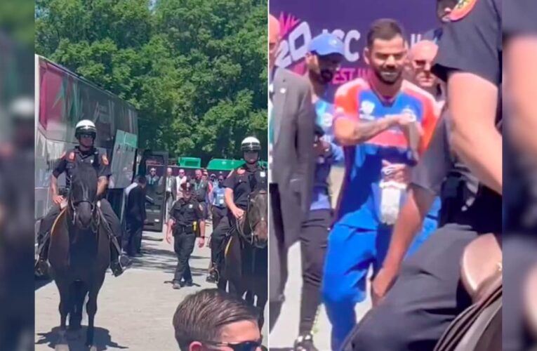 In USA For T20 World Cup, Video Of Virat Kohli’s Security Goes Viral