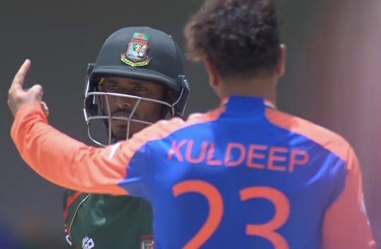 Kuldeep Yadav Sledges Bangladesh Star in T20 World Cup Match, Internet Says “Took Revenge For Kohli”