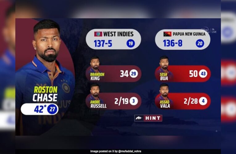 Hardik Pandya Is From West Indies? Internet Is Convinced After Broadcaster’s Error