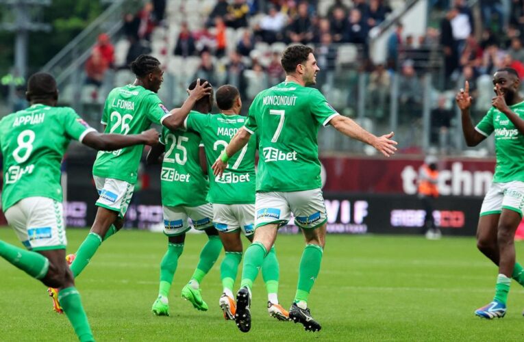 Ligue 1: Saint-Etienne earns promotion after late extra-time playoff goal against Metz