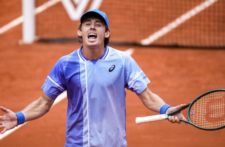 French Open 2024: Australian De Minaur stuns Medvedev to reach Roland Garros quarters