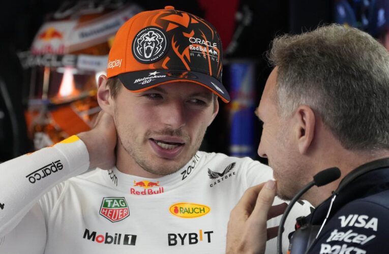 Horner denies vetoing Verstappen Sr as tensions flare