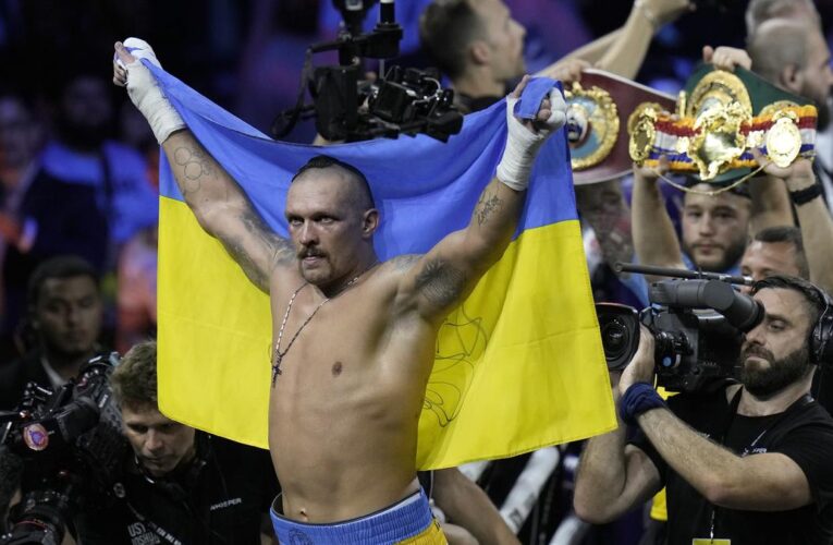 Usyk will no longer be undisputed world heavyweight champion after vacating IBF belt