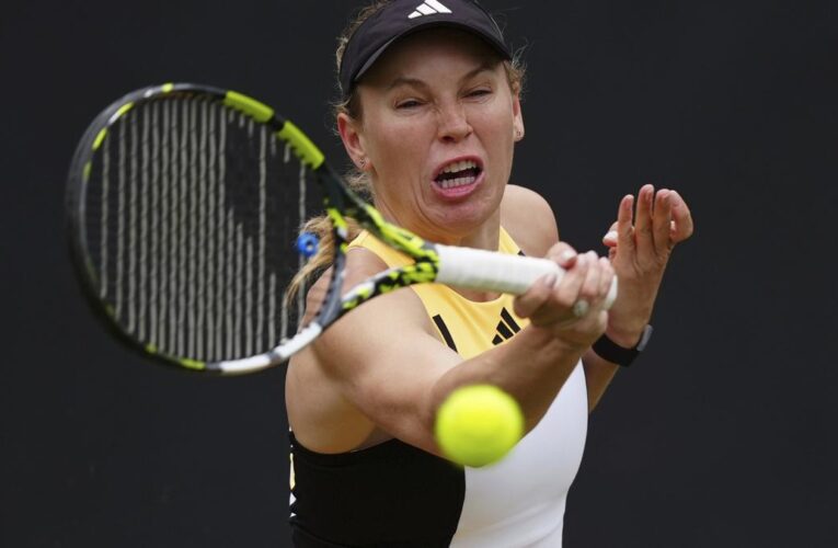 Bad Homburg Open: Wozniacki retires hurt after fall, Badosa knocked out