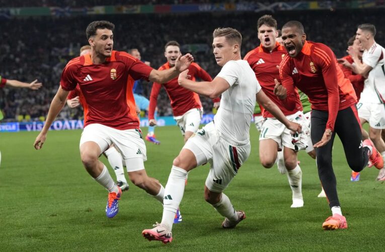 Euro 2024: Kevin Csoboth scores stoppage-time winner to help Hungary beat Scotland 1-0