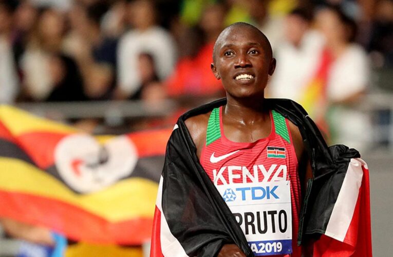 Kenya’s 10k world record holder Kipruto banned for six years by AIU