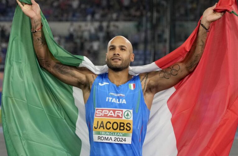 European Athletics Championships 2024: Olympic champion Marcell Jacobs defends 100m title