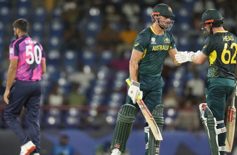 AUS vs SCO, T20 World Cup 2024: Australia completes tricky chase to knock Scotland out of Super Eight reckoning