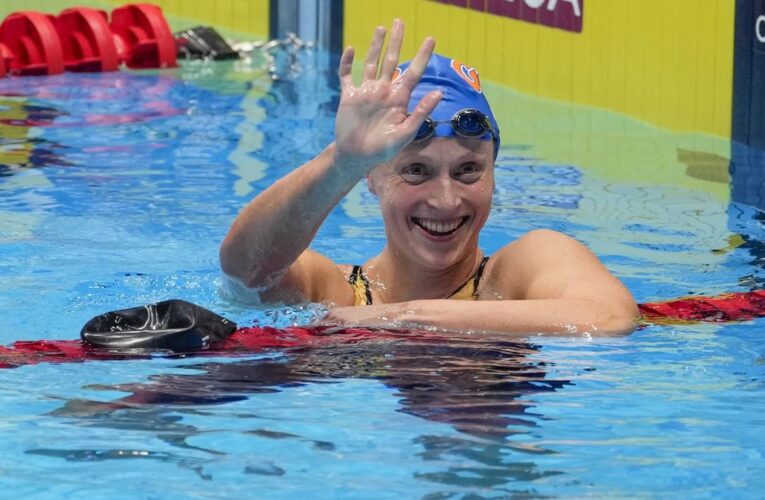 Katie Ledecky heading to her fourth Olympics, wins 400 freestyle at US swimming trials