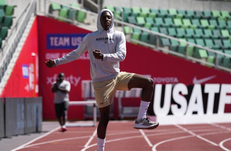 At Olympic trials, deaf runner Eric Gregory will rely on signals, coach’s prompts to shine in 400