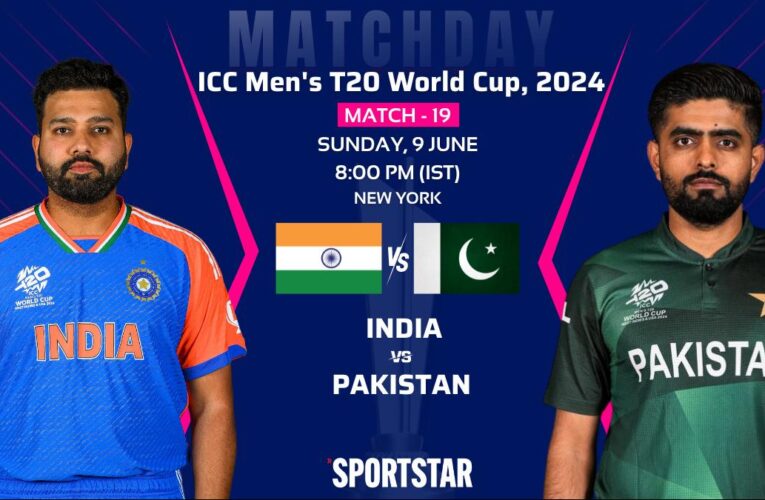 India vs Pakistan Live Score, T20 World Cup 2024: IND vs PAK predicted lineups, squads, streaming info