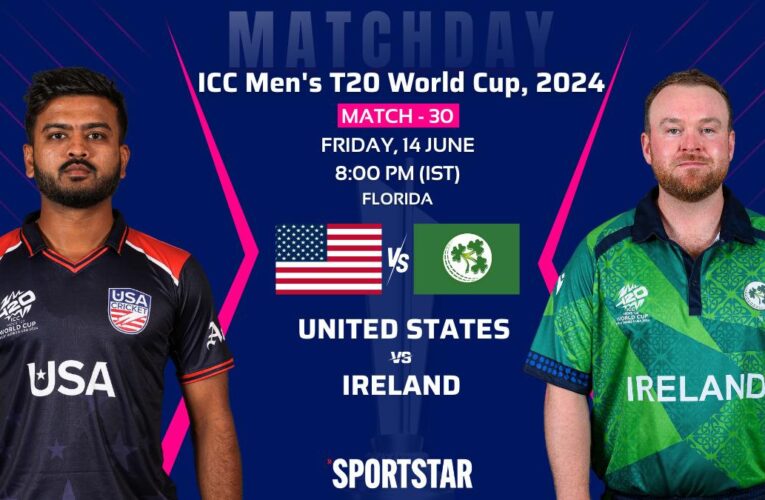 USA vs Ireland Live Score, T20 World Cup 2024: Rain likely to play spoilsport in Florida; United States vs IRE weather updates