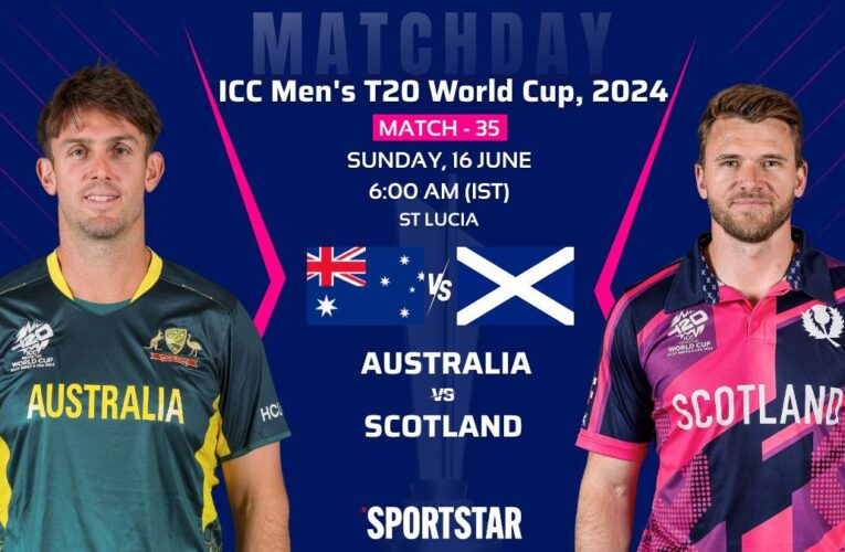 AUS vs SCO Live Score, T20 World Cup 2024: Scotland seeks upset vs Australia to seal Super Eight berth