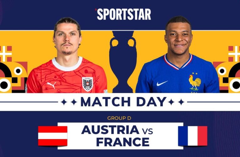 Austria vs France LIVE score, Euro 2024: When, where to watch Kylian Mbappe play; Updates of AUT v FRA; Kick off at 12:30 AM IST