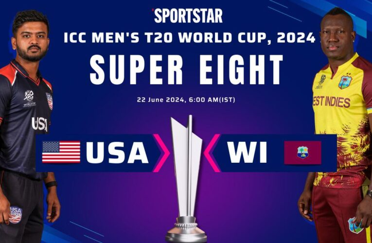 West Indies vs USA Live Score, T20 World Cup 2024 Super 8: WI looks to stay in semis contention against USA