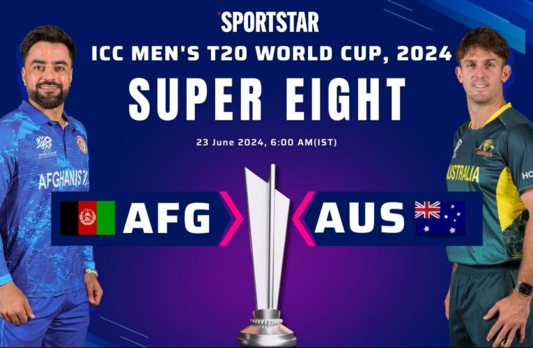 Afghanistan vs Australia Live Score, T20 World Cup 2024 Super 8: AUS eyes spot in semifinal with AFG win