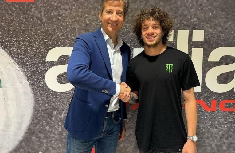 Marco Bezzecchi signs with Aprilia Racing