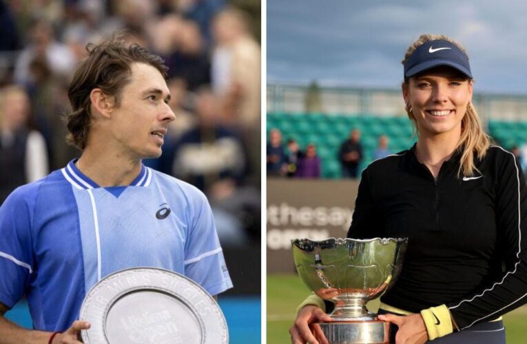 Boulter-De Minaur couple wins titles in same week for the second time in 2024