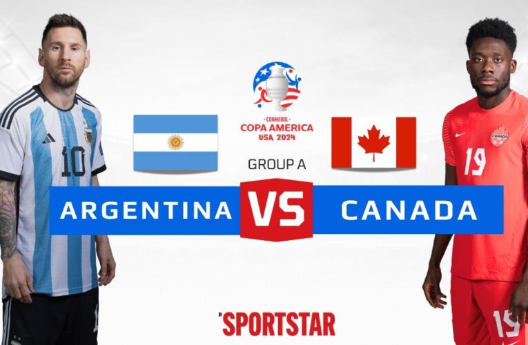 Argentina vs Canada LIVE Score, Copa America 2024: ARG 0-0 CAN; Messi comes close to scoring, Second half begins