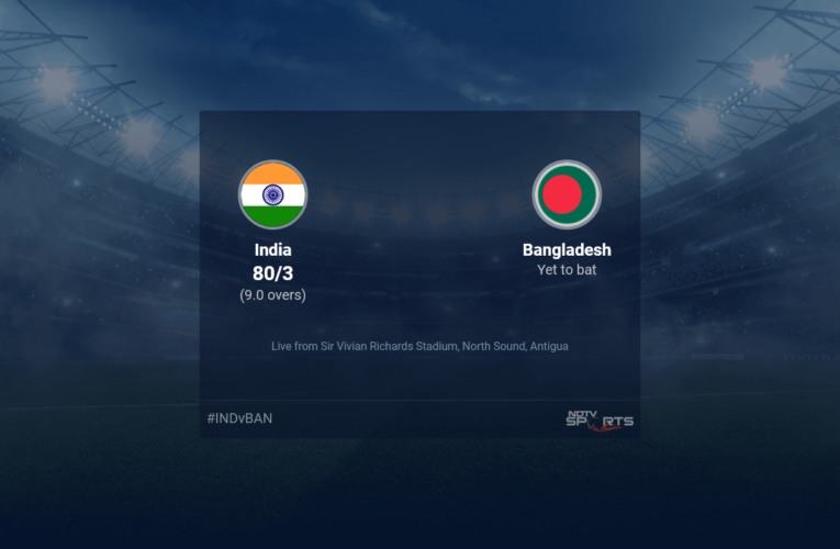 India vs Bangladesh live score over Super Eight – Match 7 T20 6 10 updates