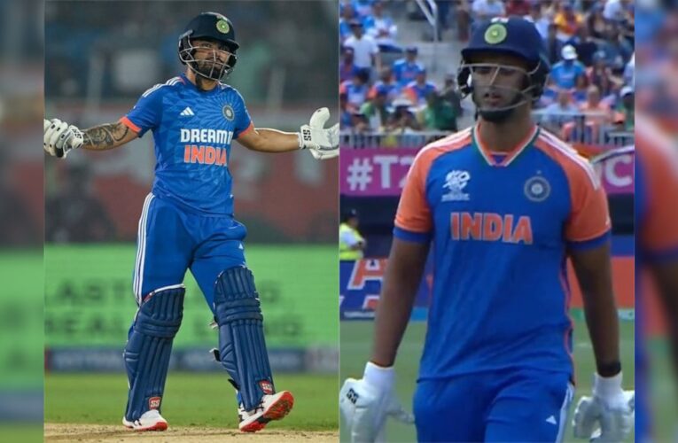 Shivam Dube Falls for 3 vs Pakistan In T20 World Cup Clash. Internet Questions Why Rinku Singh Is In Reserves