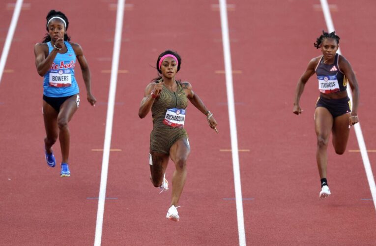 U.S. Olympic Track Trials: Richardson off the mark with 100-metre win