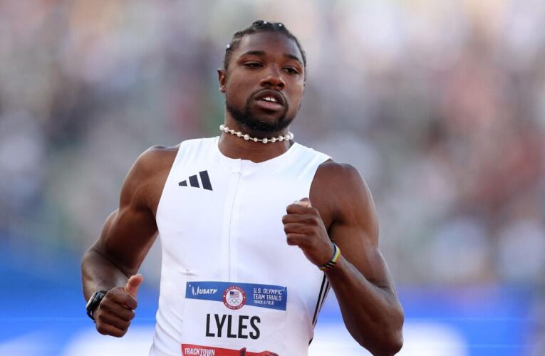 U.S. Olympic Track Trials: Lyles cruises into men’s 100-metre semifinals