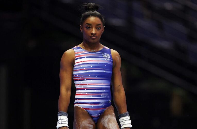 Simone Biles aims to lock up Paris berth at U.S. Olympic trials