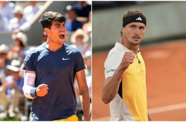 French Open 2024 Mens Final, Carlos Alcaraz vs Alexander Zverev Live: Zverev Eyes Maiden Title As Alcaraz Bids For 3rd Grand Slam