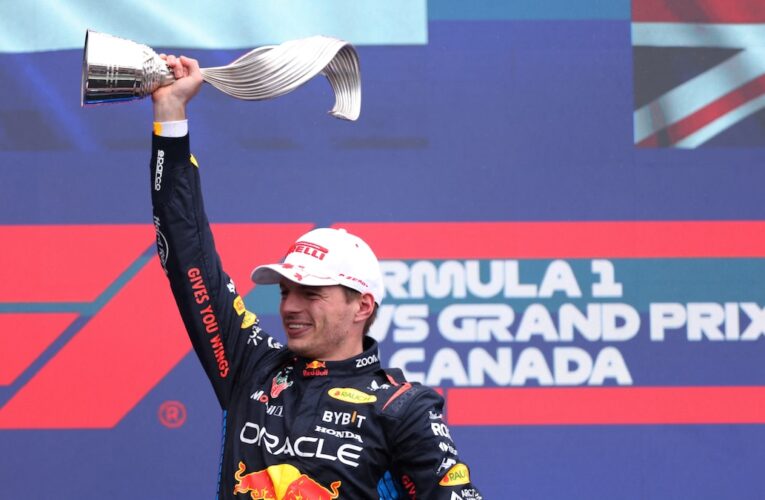 Verstappen Wins ‘Crazy’ Rain-Hit Canadian Grand Prix