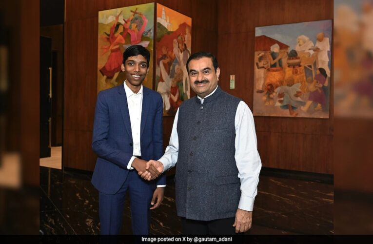 “You’re On A Roll”: Gautam Adani Lauds R Praggnanandhaa For Beating World No.2 Fabiano Caruana