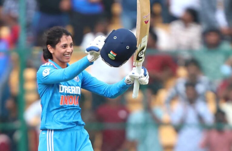 Smriti Mandhana Equals Mithali Raj’s Record Of Most Centuries In Women’s ODI Cricket