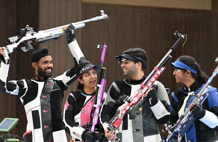 Paris Olympics 2024: Full list of athletes in Indian shooting squad