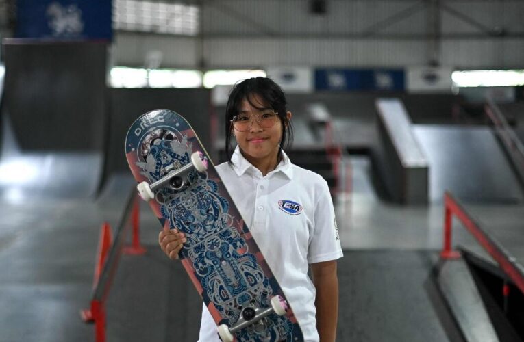 Paris 2024: Meet Vareeraya Sukasem, the 12-year-old Thai skateboarder gearing up for Olympic debut 