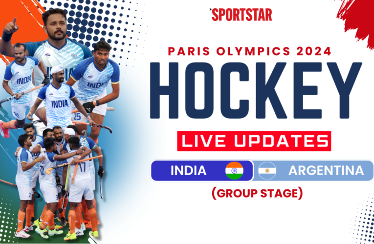 India vs Argentina men’s hockey, Paris Olympics 2024 LIVE Updates: IND will hope to make it two in two