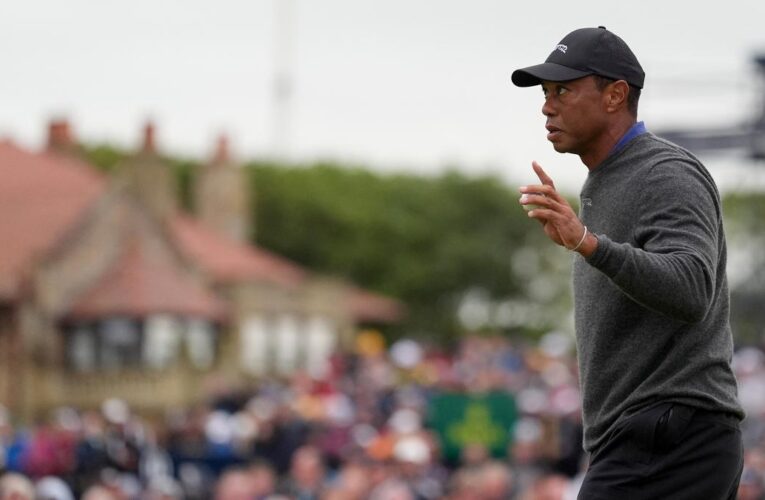 The 152nd Open Championship: Woods tries to say positive after poor start