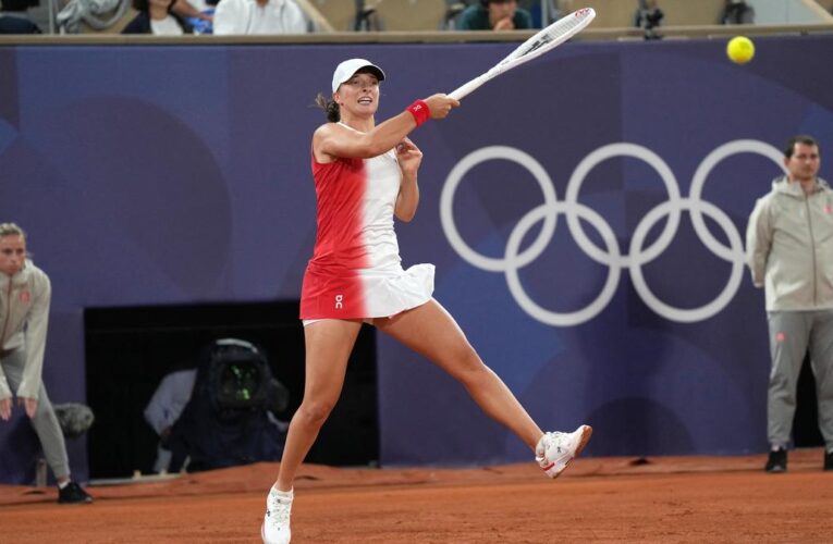 Paris 2024 Olympics: Swiatek beats Begu, and rain, to start gold quest