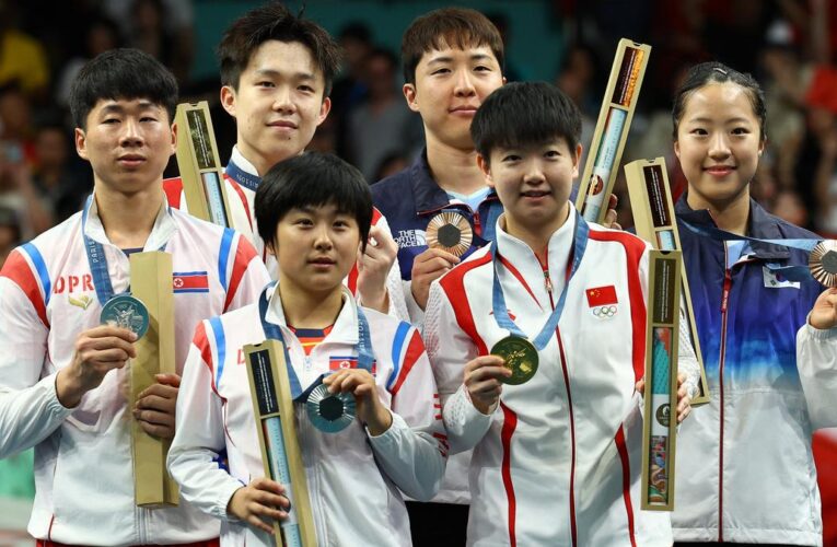 Paris 2024 Olympics: North Korea wins first Olympic medal in eight years with table tennis silver