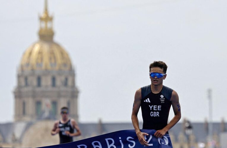 Paris 2024 Olympics: Britain’s Yee runs perfect 10km to take men’s individual triathlon gold