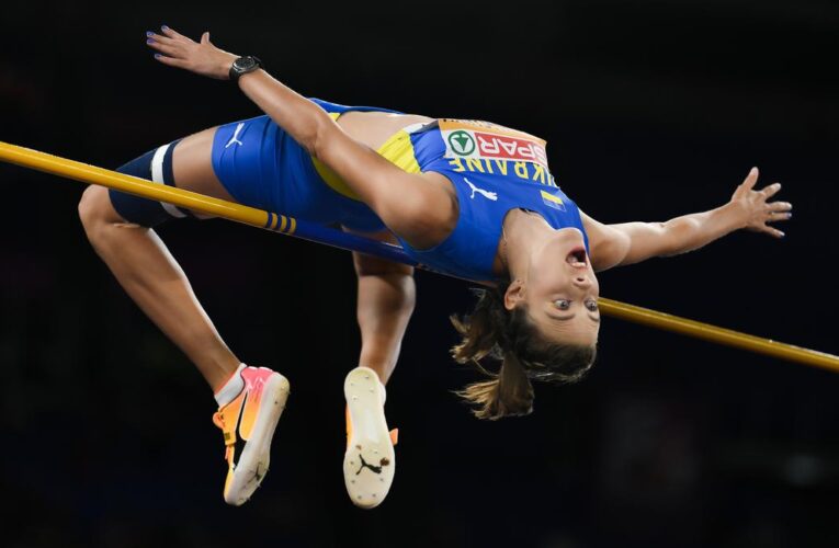 Yaroslava Mahuchikh sets new world record in women’s high jump during Paris Diamond League