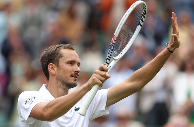 Wimbledon 2024: Fifth seed Medvedev eases into second round