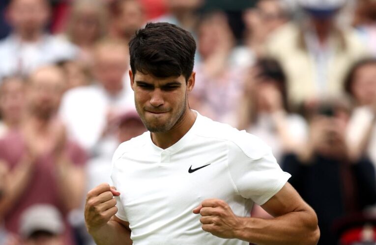 Wimbledon 2024: Alcaraz shakes off cobwebs to ease past Vukic into third round