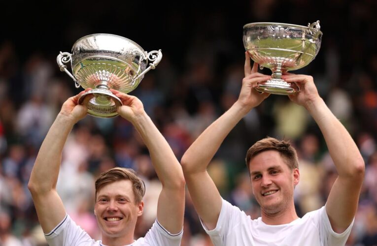 Wimbledon 2024: Unseeded Patten and Heliovaara win men’s doubles crown