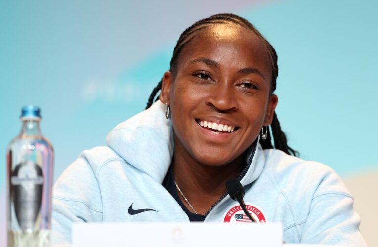 Paris 2024 Olympics: Gauff focused on collecting pins from LeBron, not dropping flag at opening ceremony