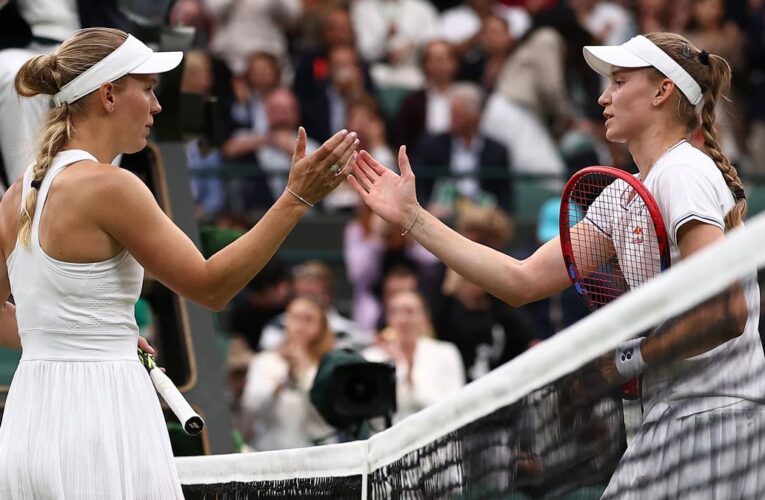 Wimbledon 2024: Rybakina overpowers former world No. 1 Wozniacki to reach fourth round